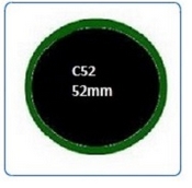 Камерная латка круглая С52 UNICORD 52 мм
